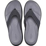 Crocs Men's Yukon Vista II Flip Flops, Black, 8 Men