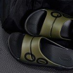 OOFOS OOahh Sport Recovery Slide, Tactical Green - Women’s Size 14, Men’s Size 12