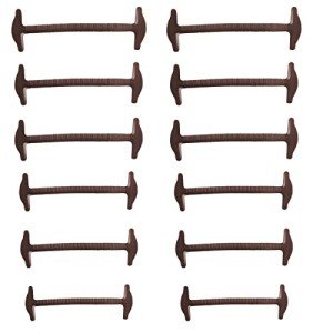 INMAKER No Tie Dress Shoe Laces for Men, Waxed Thin Oxford Round Shoelaces