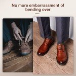 INMAKER No Tie Dress Shoe Laces for Men, Waxed Thin Oxford Round Shoelaces