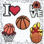Basketball-Themed Shoe Charms for Everyone