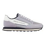 AX Armani Exchange Men's Light Grey Sneakers