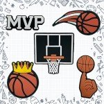 Basketball-Themed Shoe Charms for Everyone