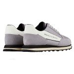 AX Armani Exchange Men's Light Grey Sneakers