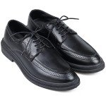 Handshop 3 Pairs Dress Shoe Laces for Men, Replacement Shoelaces for Dress Shoes, Waxed Round Shoe Strings for Women’s Oxford Shoes and Chukka(Black, 27.4")