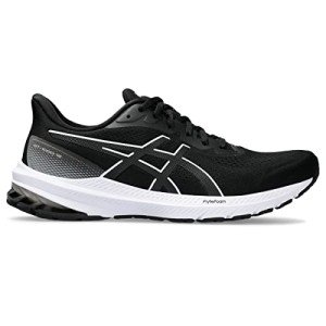 ASICS Men's GT-1000 12 Running Shoes - Black/White