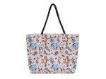 Disney Winnie the Pooh Tote Bag for Women, Eeyore Piglet Tigger Floral Print Lightweight Travel Bag, Large Canvas Purse, Outfit Accessory, Work Tote, Everyday Carry-All Tote