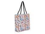 Disney Winnie the Pooh Tote Bag for Women, Eeyore Piglet Tigger Floral Print Lightweight Travel Bag, Large Canvas Purse, Outfit Accessory, Work Tote, Everyday Carry-All Tote
