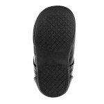 Josmo Baby Boys’ Dress Shoes – Casual Leatherette Derby Walking Shoes (Infant/Toddler), Size 4 Toddler, Black Patent