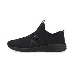 PUMA Womens Better Foam Prowl Slip On Cross Trainer, PUMA Womens Black-PUMA Womens Black, 7.5