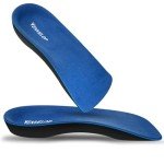 Envelop 3/4 Arch Support Inserts for Men and Women - Orthotic Shoe Insoles for Plantar Fasciitis, Flat Feet, Over-Pronation, Tendonitis, Foot Pain Relief - for Running and Basketball (M)