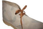 Shoeslulu 20" Premium Oxford Chukka Desert Boot Flat Cotton Canvas Shoe Laces (19.5 in. (50 cm), British Tan)