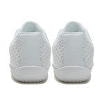 TWDKCHER White Cheer Shoes for Girls Womens Cheer Shoes Youth Girls Cheerleading Shoes Competition Gear Dance Tennis Sports Training Athletic Comfortable Flats Breathable Soft Kids Cheer Sneakers