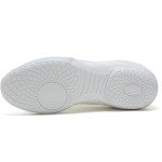 TWDKCHER White Cheer Shoes for Girls Womens Cheer Shoes Youth Girls Cheerleading Shoes Competition Gear Dance Tennis Sports Training Athletic Comfortable Flats Breathable Soft Kids Cheer Sneakers