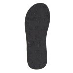 Quiksilver mens Carver Suede 3 Point Flip Flop Athletic Sandal, Grey/Grey/Black, 11 US