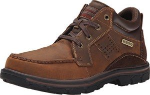 Skechers Men's Segment Melego Chukka Boot, Dark Brown, 11 D(M) US