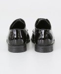 Boys Derby Patent Formal, Black, Dress Shoes, Size US Toddler 6