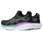 ASICS Women's Gel-Nimbus 25 Running Shoes, 8.5, Black/Glow Yellow