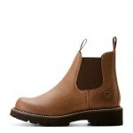 ARIAT Women's Fatbaby Chelsea Western Boot, Distressed Natural, 8.5