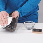 GEAR AID Revivex Leather Shoe and Boot Cleaner and Conditioning Kit, Restore Your Sneakers, Work and Hiking Boots, Includes Soap, Water Repellent, Brush to Remove Dirt, Cleaning Cloth, 1 Pack