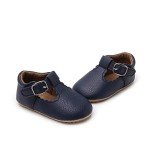 RVROVIC Baby Girl Moccasins Princess Sparkly Mary Jane Dresses Shoes Premium Lightweight Soft Sole Crib Shoes Toddler Shoes(6-12 Months Infant,A1-Royal Blue)