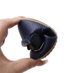 RVROVIC Baby Girl Moccasins Princess Sparkly Mary Jane Dresses Shoes Premium Lightweight Soft Sole Crib Shoes Toddler Shoes(6-12 Months Infant,A1-Royal Blue)