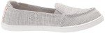 Roxy Women's Minnow VII Loafer Flat, Cool Grey, 7