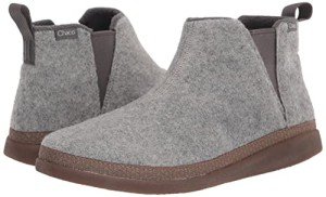 Chaco Women's Revel Chelsea V-Gore Boot, Grey, 8