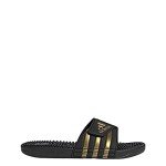 adidas Adissage Slides in Black/Gold for Men