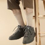 4 Pairs Wool Socks for Men Women - Warm Winter Cozy Merino Wool Socks, Thick Knit Thermal Hiking Socks Boot Socks Crew Socks for Men Women