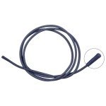 2 Pairs Elastic Shoelaces for ON Cloud 5 No Tie Replacements Shoes Laces Stretchy Bungee Running Training(Color:Navy Blue,Size:22Inch)