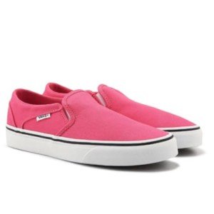 Vans Women's Asher Trainers Sneaker, Canvas Honeysuckle, 9.5