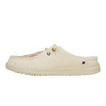 Hey Dude Women's Wendy Slip Classic Natural/Multi Size W8 | Women's Shoes | Women's Slip On Loafers | Comfortable & Light-Weight