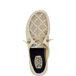 Hey Dude Women's Wendy Slip Classic Natural/Multi Size W8 | Women's Shoes | Women's Slip On Loafers | Comfortable & Light-Weight