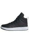 adidas Men's Hoops 3.0 Mid Lifestyle Basketball Classic Fur Lining Winterized Sneakers, Core Black Core Black FTWR White, 11