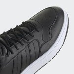 adidas Men's Hoops 3.0 Mid Lifestyle Basketball Classic Fur Lining Winterized Sneakers, Core Black Core Black FTWR White, 11