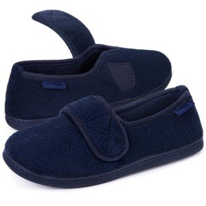 Cozy Memory Foam Fleece Slippers for Men