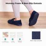 Cozy Memory Foam Fleece Slippers for Men