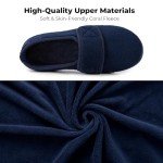 Cozy Memory Foam Fleece Slippers for Men