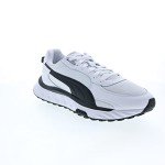 Puma Mens Wild Rider Route White Lifestyle Sneakers Shoes 7.5