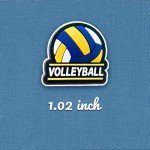 Volleyball Shoe Charms - 20 Pcs Set