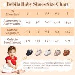 Double Bow Baby Moccasins - Soft Red Sole Baby Shoes Toddler Infant Fringe Girls Shoes (0-3Months/10.5cm/3M US Infant, Black)