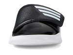adidas Unisex Alphabounce 2.0 Slides Sandal, Black/White/Black, 14 US Women