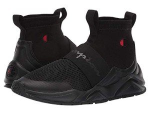 Champion Rally Pro High-Top Black Athletic Sneakers