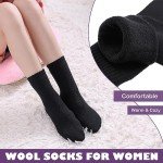 LINEMIN Wool Hiking Socks for Men - 5 Pairs