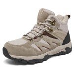 SHULOOK Women's Waterproof Hiking Boots Outdoor Trekking Camping Trail Hiking Boots