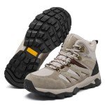 SHULOOK Women's Waterproof Hiking Boots Outdoor Trekking Camping Trail Hiking Boots