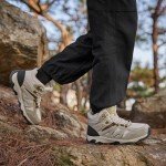 SHULOOK Women's Waterproof Hiking Boots Outdoor Trekking Camping Trail Hiking Boots