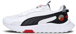 Puma Mens Wild Rider AS White Lifestyle Sneakers Shoes 8.5