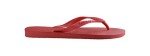 Havaianas Top Flip Flops for Unisex - Summer Style Sandals - ruby red, 9/10W - 8M